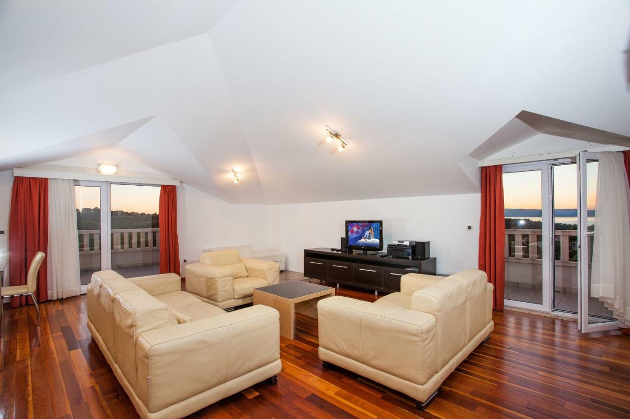 מאקרסקה Villa Luce Mit Pool חדר תמונה