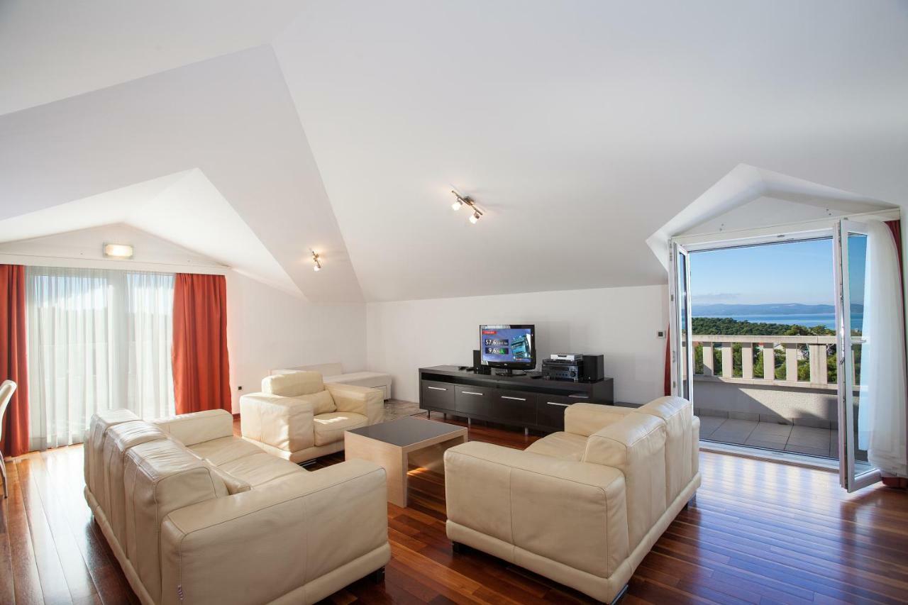 מאקרסקה Villa Luce Mit Pool חדר תמונה